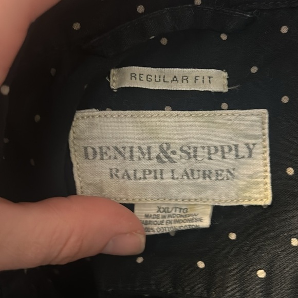 Ralph Lauren Denim & Supply Button Up Short Sleeve XXL Read - Picture 7 of 9